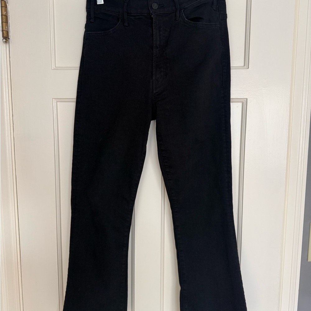 MOTHER True Black Denim Jeans